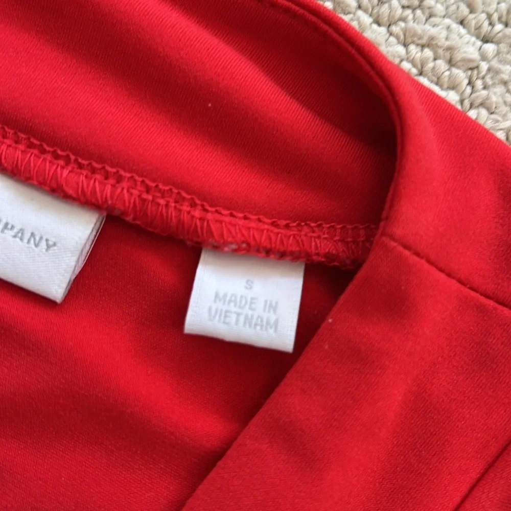 NY & Co stretch Red/orange  Women's Jumpsuit - Picture 8 of 14